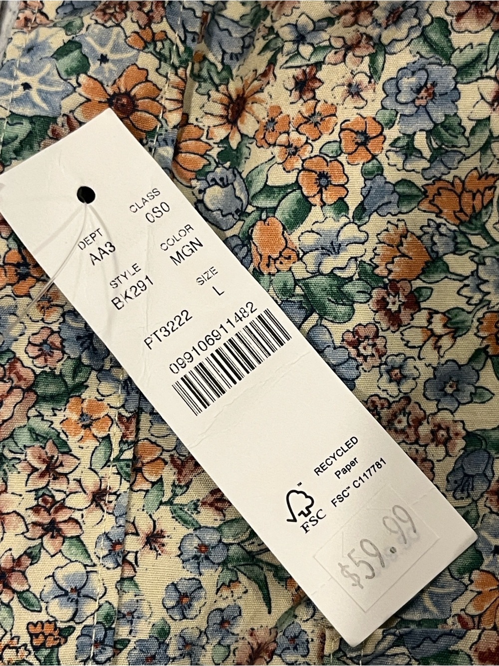 J. Crew Liberty London Print Button-down Shirt - Picture 7 of 10